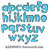 letters of the alphabet in bloody template clip art k27844837