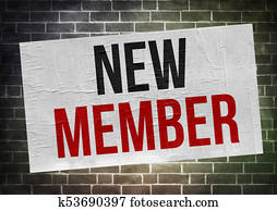 New member - poster concept