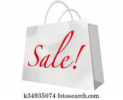 Sale Shopping Bag Customer Store Event Save Money Sale Shopping Bag Customer Store Event Save Money