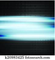 Shiny blue vector background