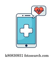 smartphone with heart cardio telemedicine technology smartphone with heart cardio telemedicine technology