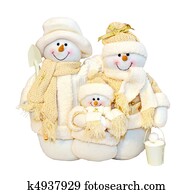 איש שלג, משפחה