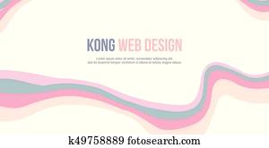 Abstract background header website wave design Abstract background header website wave design