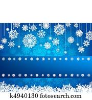 Christmas card with christmas snowflake. EPS 8 Christmas card with christmas snowflake. EPS 8