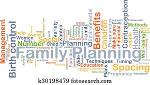 Family planning background concept Family planning background concept