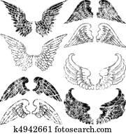 Grunge Angel Wings Grunge Angel Wings