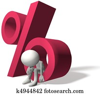 High interest rates hurt borrower investor