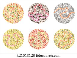 Iris Diagnose Tabelle Auge Aufreissen Clipart K23657291
