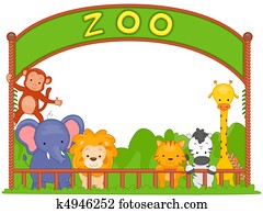 jardim zoológico, animais