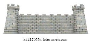 castle wall castle wall