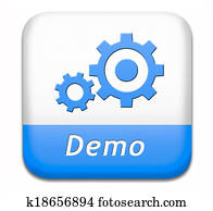 demo button demo button