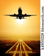 take-off runway take-off runway