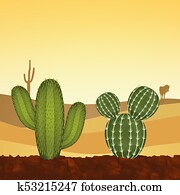 קקטוס, צמחים, ב, ה, עזוב