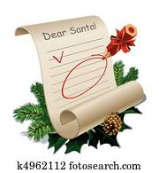 carta al santa, claus