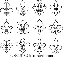 Fleur De Lys Clipart Our Top 1000 Fleur De Lys Eps Images