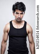 Handsome Indian man