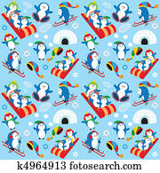 pinguin, tapezieren pinguin, tapezieren