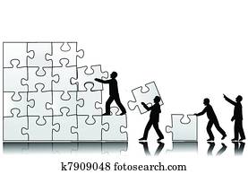 Teamwork concept Teamwork concept