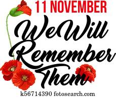 וקטור, כרטיס, ל, יום זיכרון