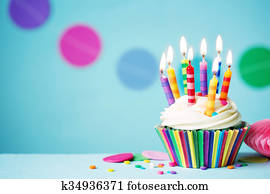 Birthday cupcake Birthday cupcake