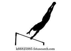 Gymnastics Bar Stock Illustration | Our Top 289 Gymnastics Bar Images ...