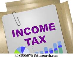 INCOME TAX concept INCOME TAX concept