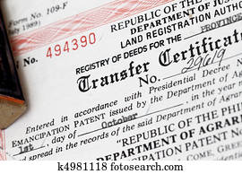 Certificate of Title Certificate of Title