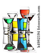 Colorful cocktails Colorful cocktails