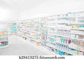 farmácia, interior