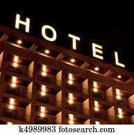 Hotel sign Hotel sign