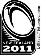 rugby ball fern new zealand 2011 rugby ball fern new zealand 2011