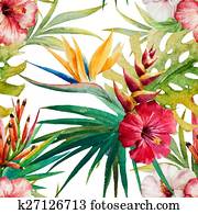 Tropical pattern Tropical pattern