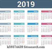 2019 Calendar