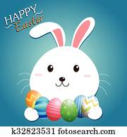 Easter Bunny Vector Easter Bunny Vector