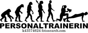 Female personal trainer evolution Female personal trainer evolution