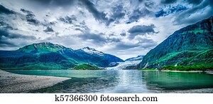 scenery around mendenhall glacier park in juneau alaska scenery around mendenhall glacier park in juneau alaska
