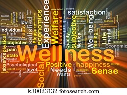 Wellness background concept glowing Wellness background concept glowing