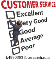 איש של עסק, שרות לקוחות, סיפוק, יצור