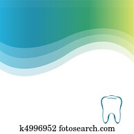 של השיניים, רקע ירוק