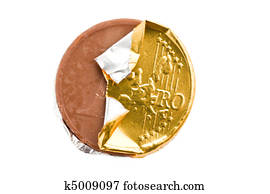 chocolate coin