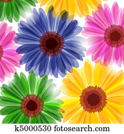 Fantasy floral background Fantasy floral background