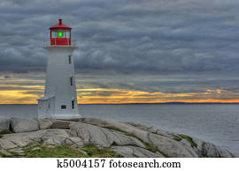 Lighthouse at Peggys cove Lighthouse at Peggys cove