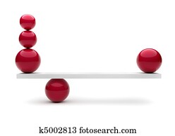 כדורים, במאזן