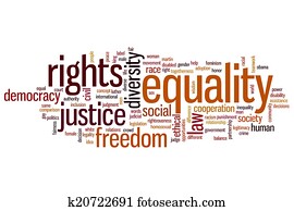 Equality word cloud