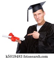 Graduate man