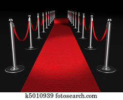 Red carpet night conept Red carpet night conept