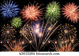 Spectacular fireworks