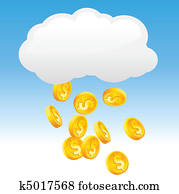 雨が降る, 金貨