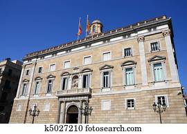 Palace Of The Generalitat Valenciana Stock Photography | K4440025 ...