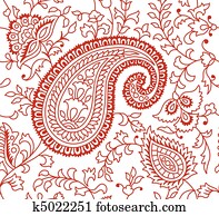 Indian Textile Pattern Indian Textile Pattern